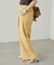 【Loungedress】2タックワイドパンツ