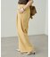 【Loungedress】2タックワイドパンツ