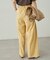 【Loungedress】2タックワイドパンツ