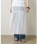 【SHENERY】2WAYレイヤードフレアスカート