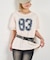 【WHO'S WHO gallery】ナンバリングチュニックTEE