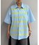 【WHO'S WHO gallery】メッセージプリント半袖シャツ