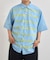【WHO'S WHO gallery】メッセージプリント半袖シャツ