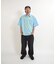 【WHO'S WHO gallery】メッセージプリント半袖シャツ