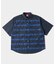 【WHO'S WHO gallery】メッセージプリント半袖シャツ