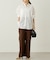 【Loungedress】リネンバックタイシャツ