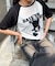 【WHO'S WHO gallery】シャーロットシアーラグラン 5分袖TEE