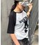 【WHO'S WHO gallery】シャーロットシアーラグラン 5分袖TEE