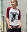 【WHO'S WHO gallery】シャーロットシアーラグラン 5分袖TEE