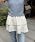 【Kastane】コットンフリルミニスカート