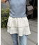 【Kastane】コットンフリルミニスカート