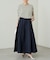 【Loungedress】パネルギャザースカート