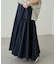 【Loungedress】パネルギャザースカート