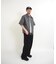 【WHO'S WHO gallery】チェック半袖シャツ