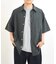 【WHO'S WHO gallery】チェック半袖シャツ