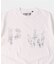 【WHO'S WHO gallery】PWステンシルプリントポケットTEE