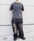 【WHO'S WHO gallery】KOOKY''NケミカルウォッシュTEE