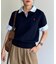 【U.S. POLO ASSN.】フェイクレイヤード半袖ポロ