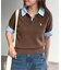 【U.S. POLO ASSN.】フェイクレイヤード半袖ポロ