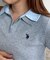 【U.S. POLO ASSN.】フェイクレイヤード半袖ポロ