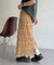 段々フリルナロースカート