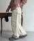 綿麻イージーカーゴパンツ