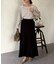 梨地セミフレアスカート