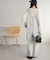 【Discoat】前後2WAY裏毛サロペット