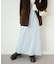 【Kastane】シアーベロアフレアスカート