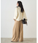 【Loungedress】2タックワイドパンツ