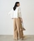 【Loungedress】2タックワイドパンツ