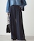 【Loungedress】2タックワイドパンツ