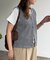 カラーボタンステッチニットベスト