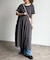 【U.S. POLO ASSN.】半袖ティアードワンピース
