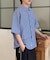 【U.S. POLO ASSN.】シアサッカー半袖シャツ