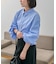 【CAPRICIEUX LE'MAGE】袖バルーンクロップシャツ