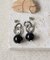 【ear PAPILLONNER】ラウンドストーンピアス