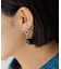 【ear PAPILLONNER】ラウンドストーンピアス