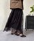 レースティアードスカート