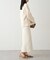 【Loungedress】スムースニットタイトスカート