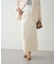 【Loungedress】スムースニットタイトスカート