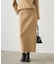 【Loungedress】スムースニットタイトスカート