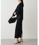 【Loungedress】スムースニットタイトスカート