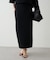 【Loungedress】スムースニットタイトスカート