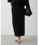 【Loungedress】スムースニットタイトスカート