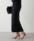 【Loungedress】スムースニットタイトスカート