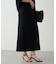 【Loungedress】スムースニットタイトスカート