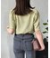 肩タックポコポコシャーリングプルオーバー