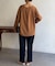 リネンライクスキッパーブラウス