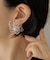 【ear PAPILLONNER】ワイヤーフラワーピアス